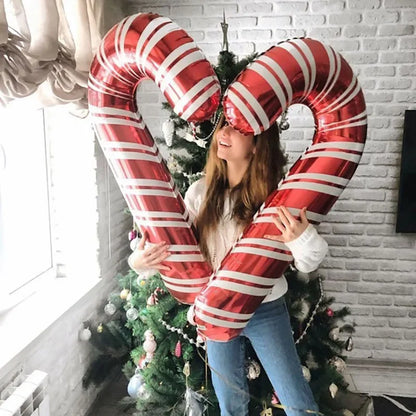 2pcs Candy Cane Balloon