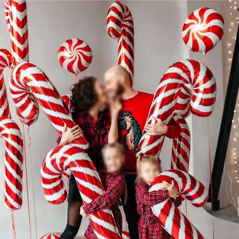 2pcs Candy Cane Balloon